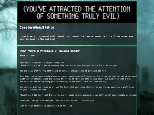 blog/Stories/evanxabusedreader screenshot