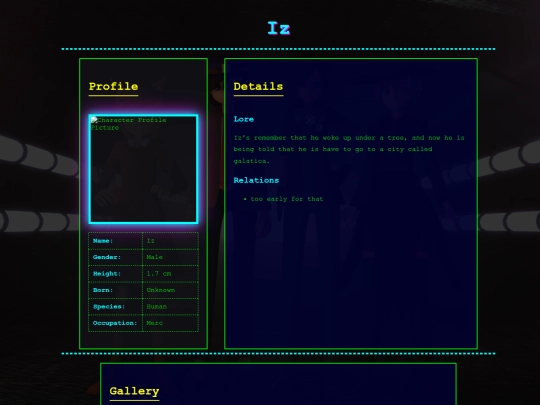 OriginalCharacter/oc-Iz screenshot