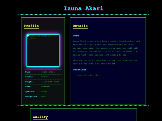 OriginalCharacter/oc-Izuna screenshot