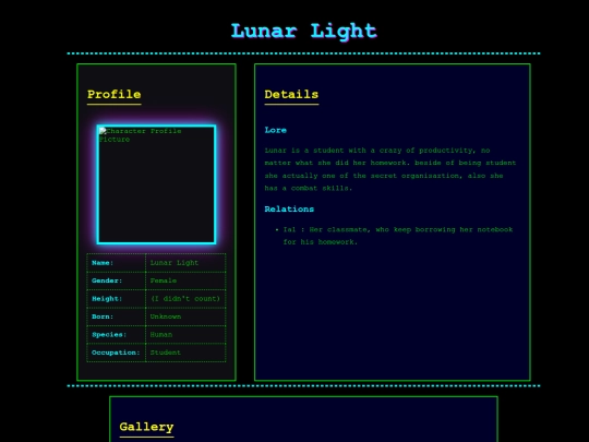 OriginalCharacter/oc-Lunar screenshot