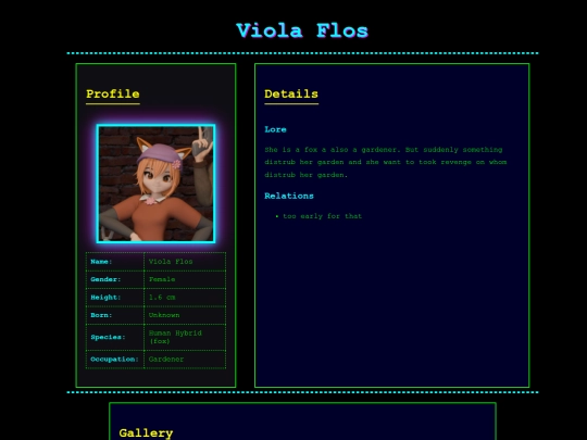 OriginalCharacter/oc-Viola screenshot