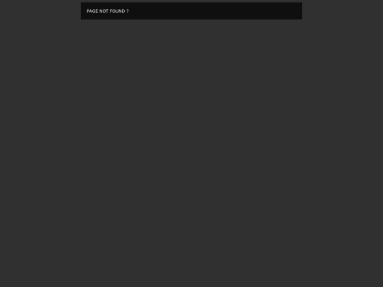 not_found screenshot