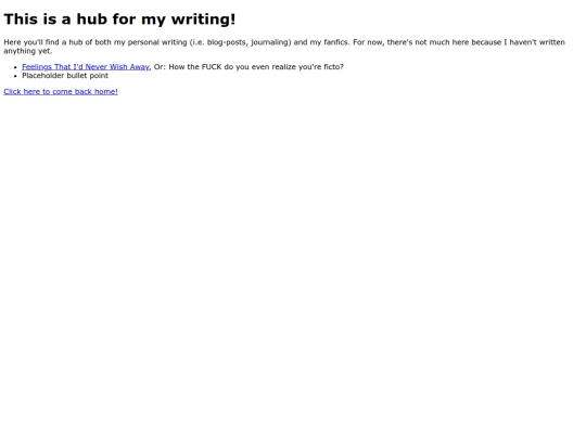 writing screenshot