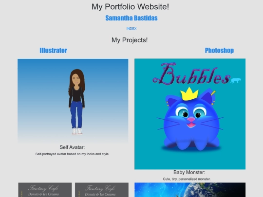 DW Portflio screenshot