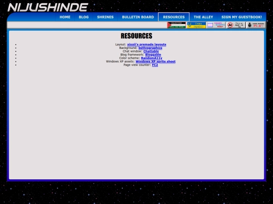 resources screenshot