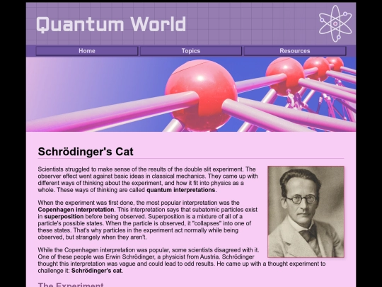 topics/cat screenshot