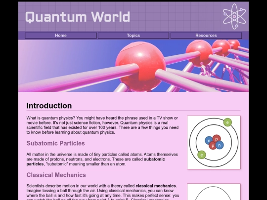 topics/introduction screenshot