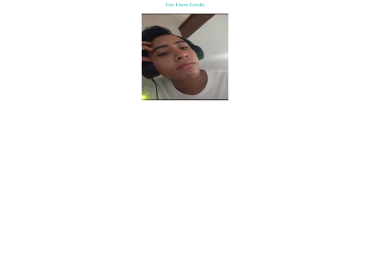 Foto Efecto Estrella screenshot