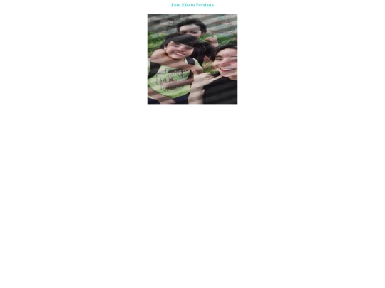 Foto Efecto Persiana screenshot