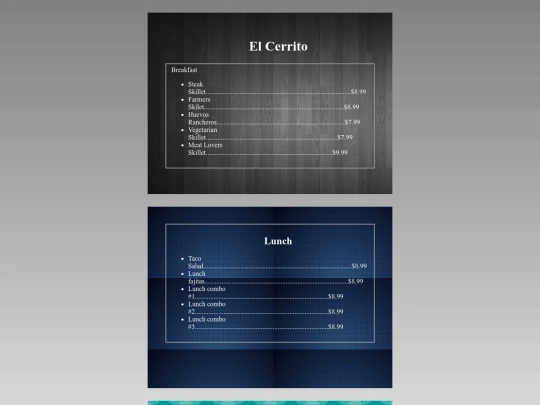 Restaurant-menu/Restaurant-menu screenshot