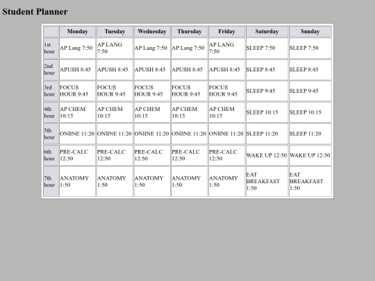 styling-tables screenshot