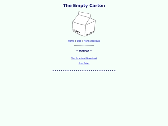 Archive/manga_reviews screenshot