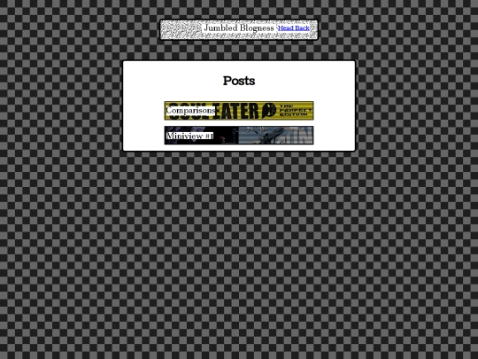 BlogHub/JB/JumbledBlogness screenshot