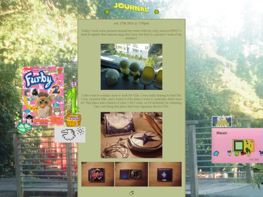 blog screenshot