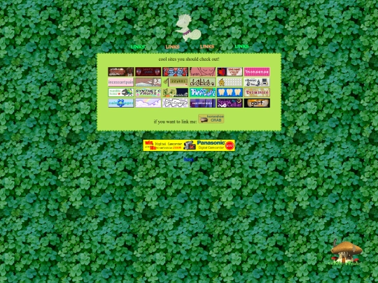 links screenshot