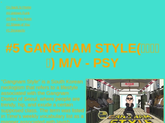 gangnamstyle screenshot