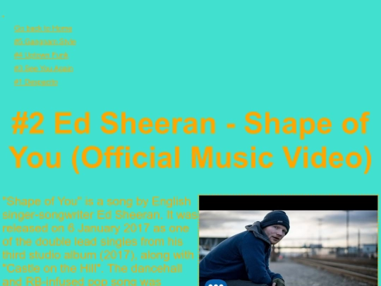 shapeofyou screenshot