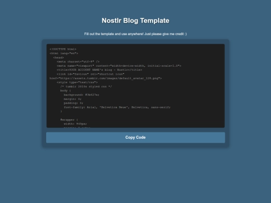 nostlr-copy screenshot