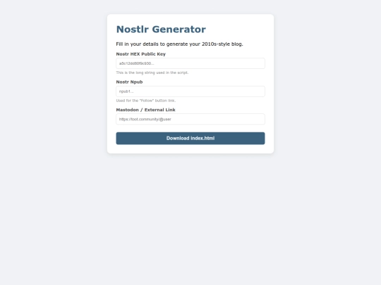 temp/nostrgenerator screenshot