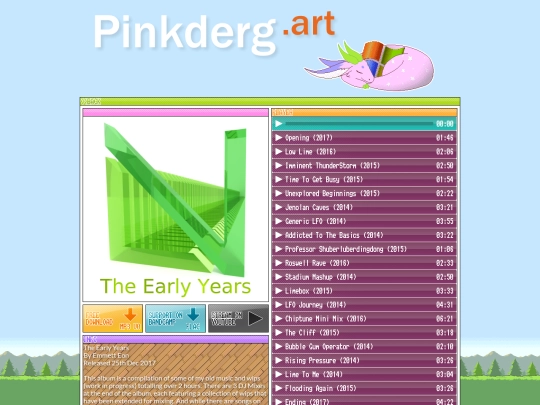 music/the-early-years screenshot