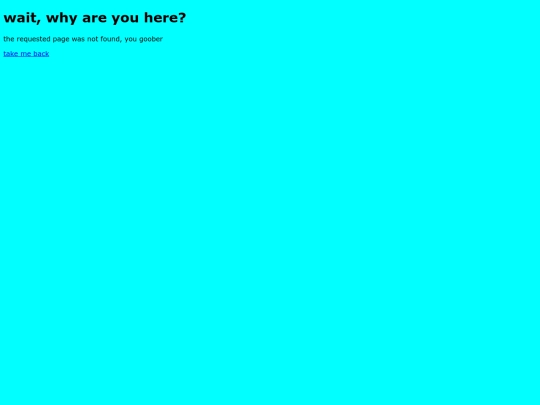 not_found screenshot