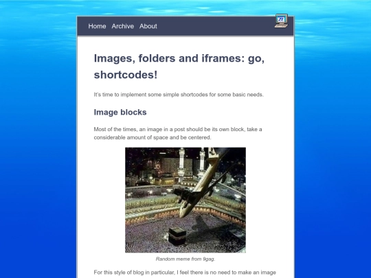 posts/images-folders-iframes screenshot