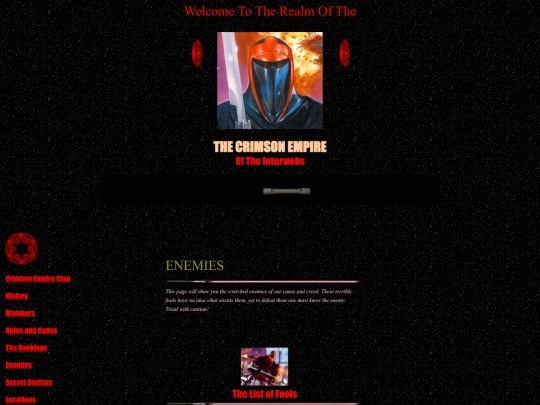 StarfighterWebring/CrimsonEmpireDepot/TheCrimsonEmpireEnemies screenshot