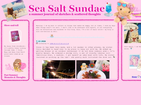 Blogarchives/summer2024 screenshot