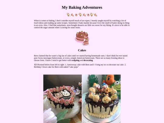 baking screenshot