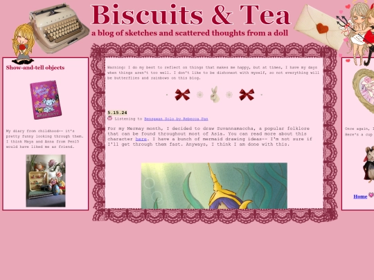 blog screenshot