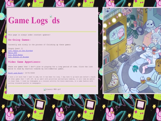 gamelog screenshot