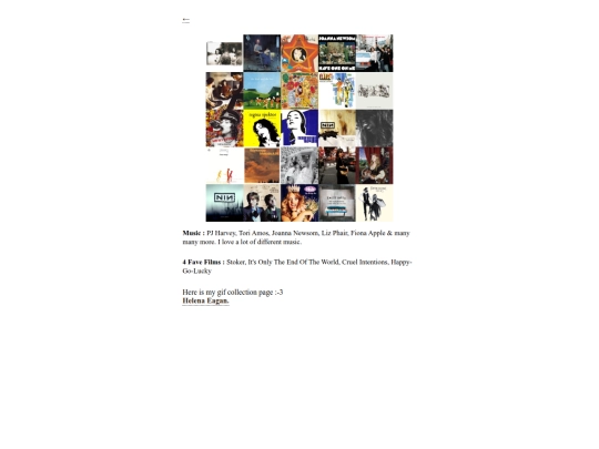 interests screenshot