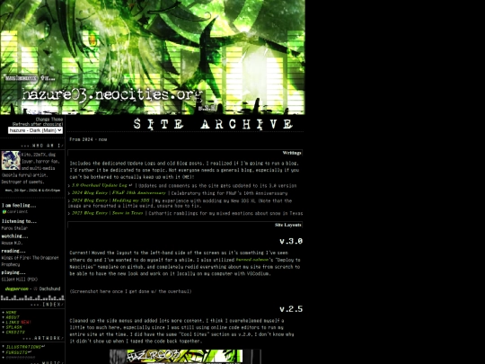archive-site screenshot