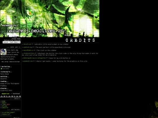 credits screenshot