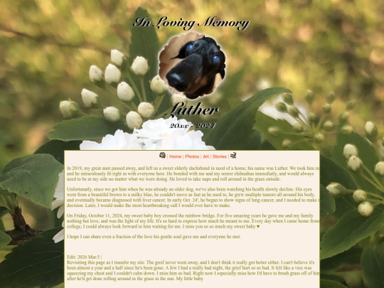 memorial screenshot