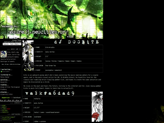 music-bios screenshot