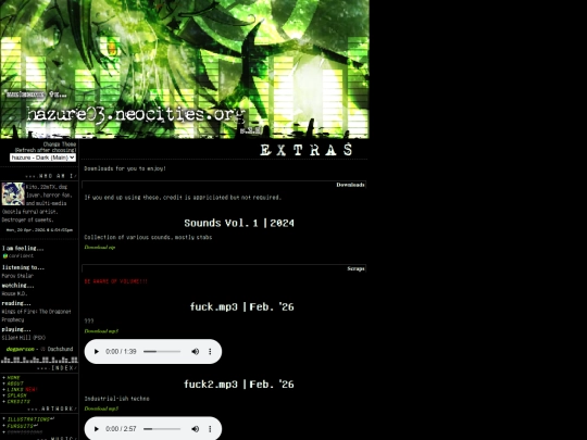 music-extras screenshot