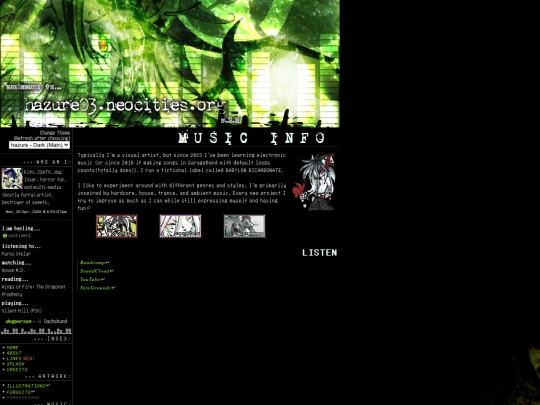music-info screenshot