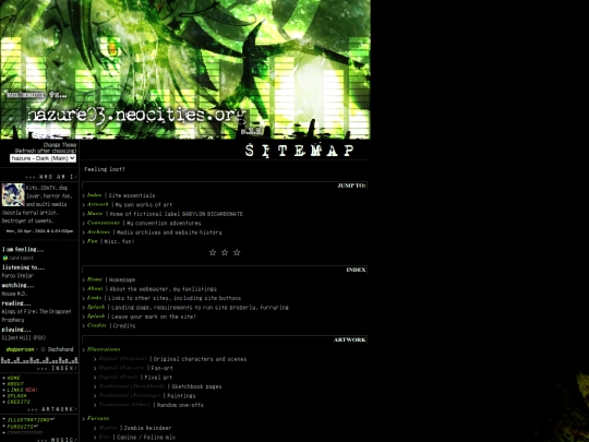 sitemap screenshot