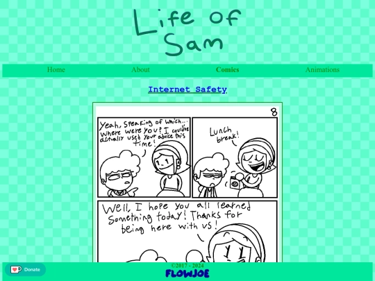 comics/chapters/internetsafety/page/8 screenshot