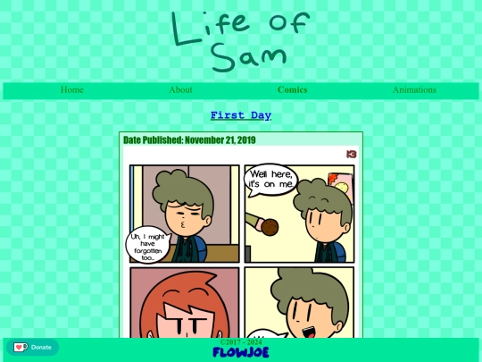 comics/graphic-novels/firstday/page/13 screenshot