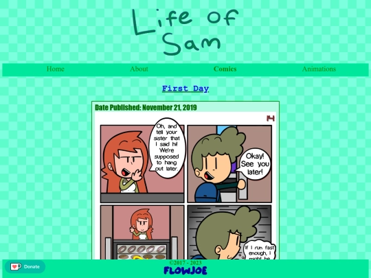 comics/graphic-novels/firstday/page/14 screenshot