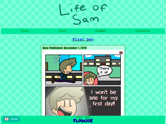 comics/graphic-novels/firstday/page/15 screenshot