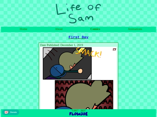 comics/graphic-novels/firstday/page/17 screenshot