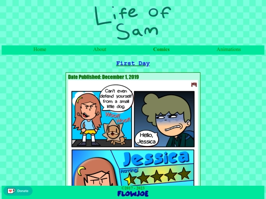 comics/graphic-novels/firstday/page/19 screenshot