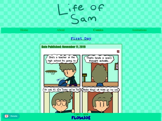 comics/graphic-novels/firstday/page/5 screenshot