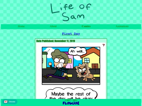 comics/graphic-novels/firstday/page/7 screenshot