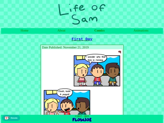 comics/graphic-novels/firstday/page/9 screenshot