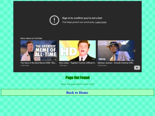 not_found screenshot