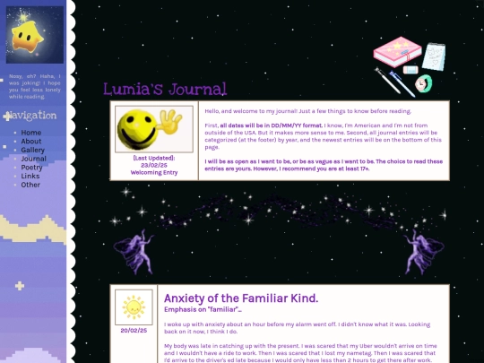journal screenshot